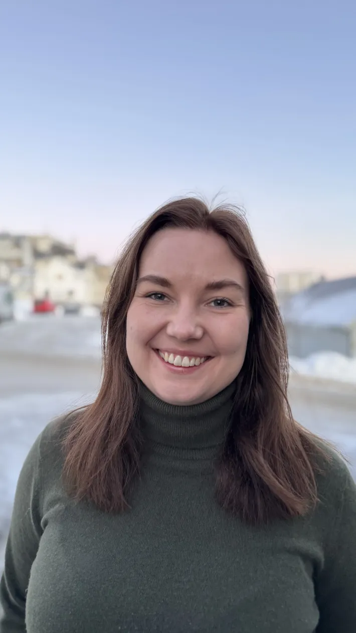 Bilde av prosjektleder Martine L&oslash;dding