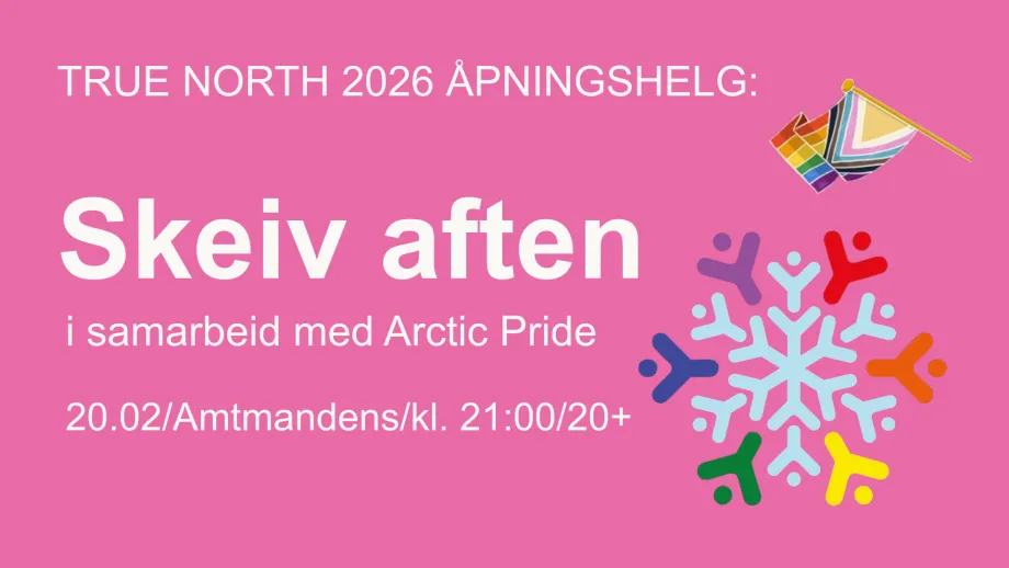 Skeiv aften i samarbeid med Arctic Pride
