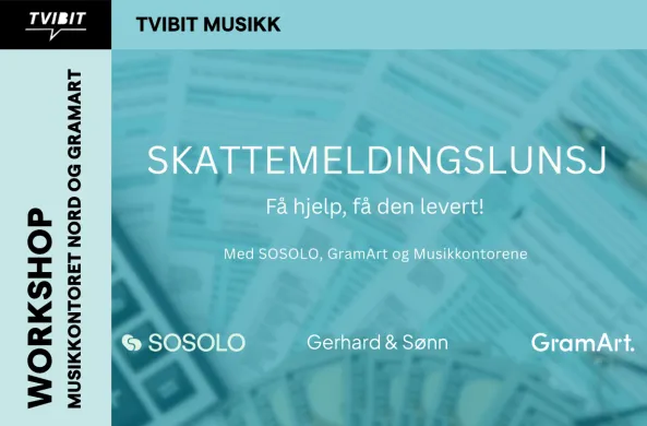 Skattemeldingslunsj! F&aring; hjelp, f&aring; den levert!